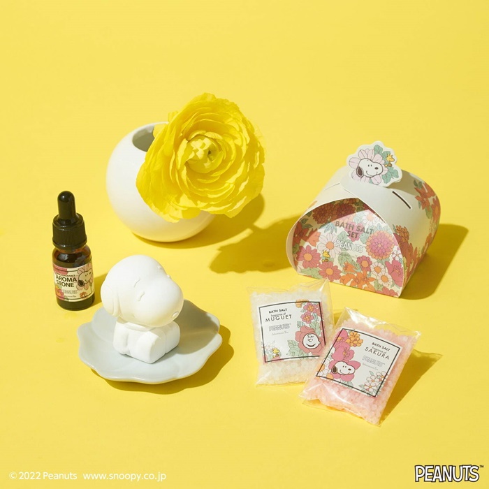 PEANUTS FLOWER香薰沐浴商品